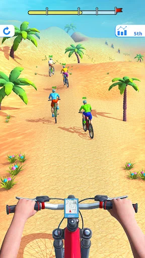 Gameplay screenshot 4 from BMX Cycle Extreme Bicycle Game - Racing game